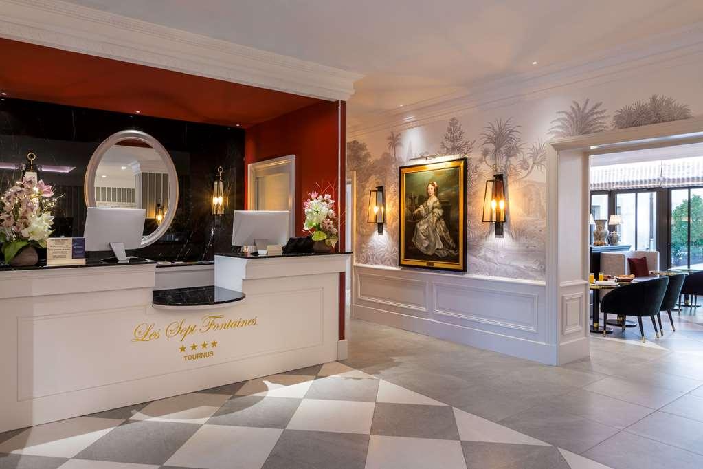 Hotel & Spa Les Sept Fontaines Best Western Premier Турню Інтер'єр фото